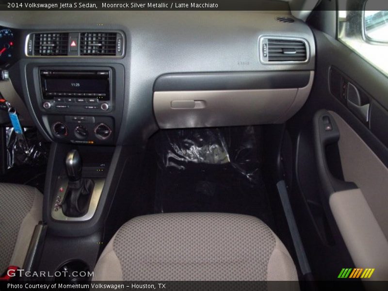 Moonrock Silver Metallic / Latte Macchiato 2014 Volkswagen Jetta S Sedan