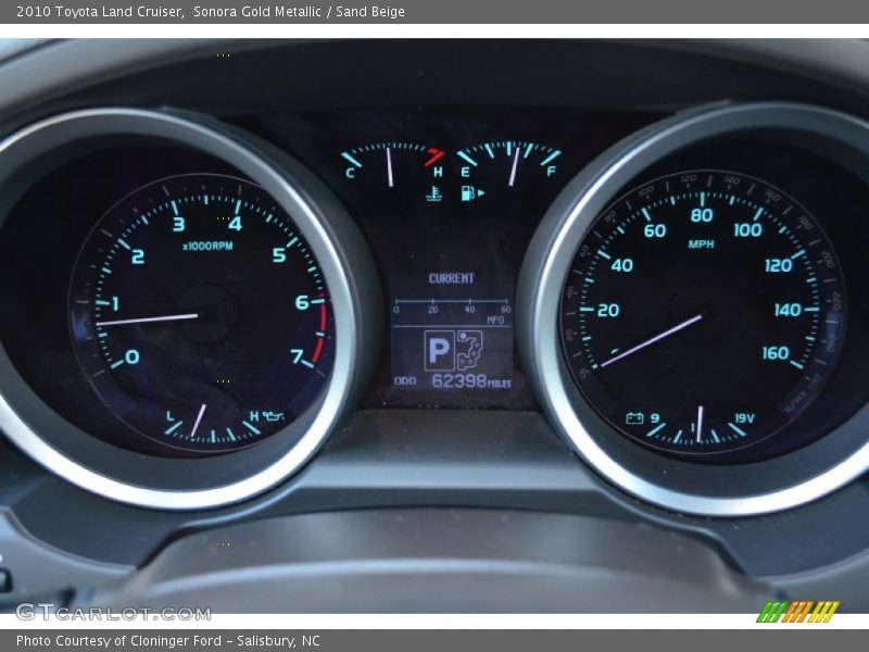 Sonora Gold Metallic / Sand Beige 2010 Toyota Land Cruiser