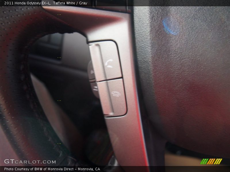Taffeta White / Gray 2011 Honda Odyssey EX-L