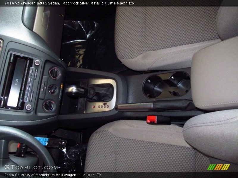 Moonrock Silver Metallic / Latte Macchiato 2014 Volkswagen Jetta S Sedan