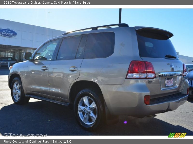 Sonora Gold Metallic / Sand Beige 2010 Toyota Land Cruiser