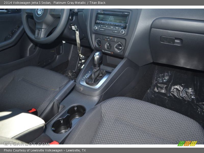 Platinum Gray Metallic / Titan Black 2014 Volkswagen Jetta S Sedan
