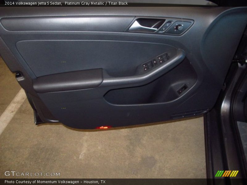 Platinum Gray Metallic / Titan Black 2014 Volkswagen Jetta S Sedan