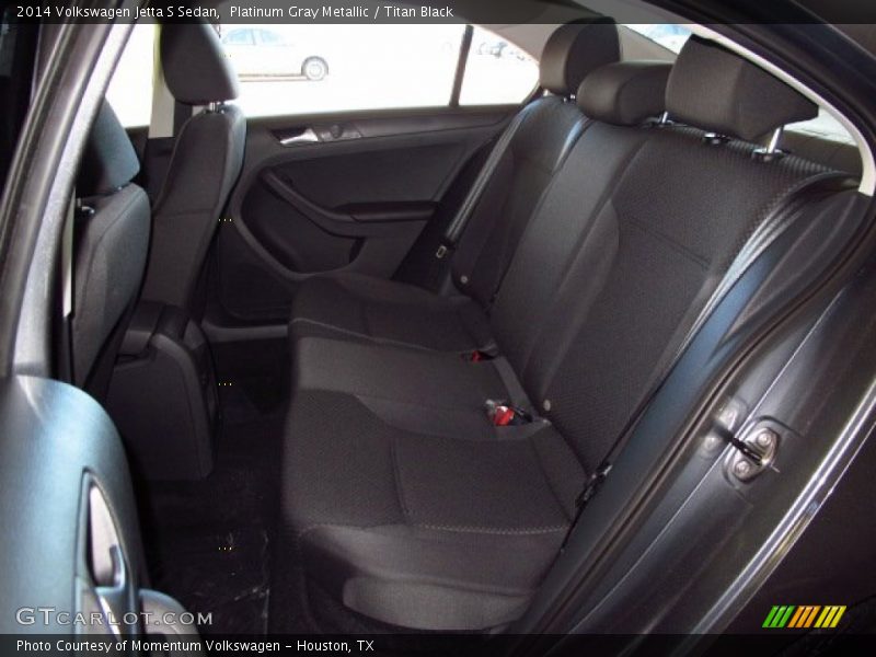 Platinum Gray Metallic / Titan Black 2014 Volkswagen Jetta S Sedan