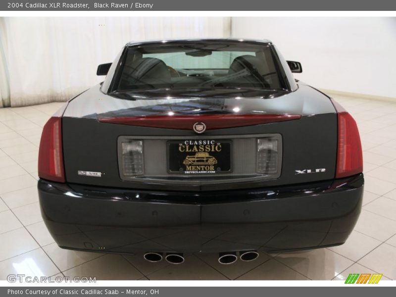 Black Raven / Ebony 2004 Cadillac XLR Roadster