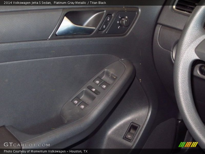 Platinum Gray Metallic / Titan Black 2014 Volkswagen Jetta S Sedan