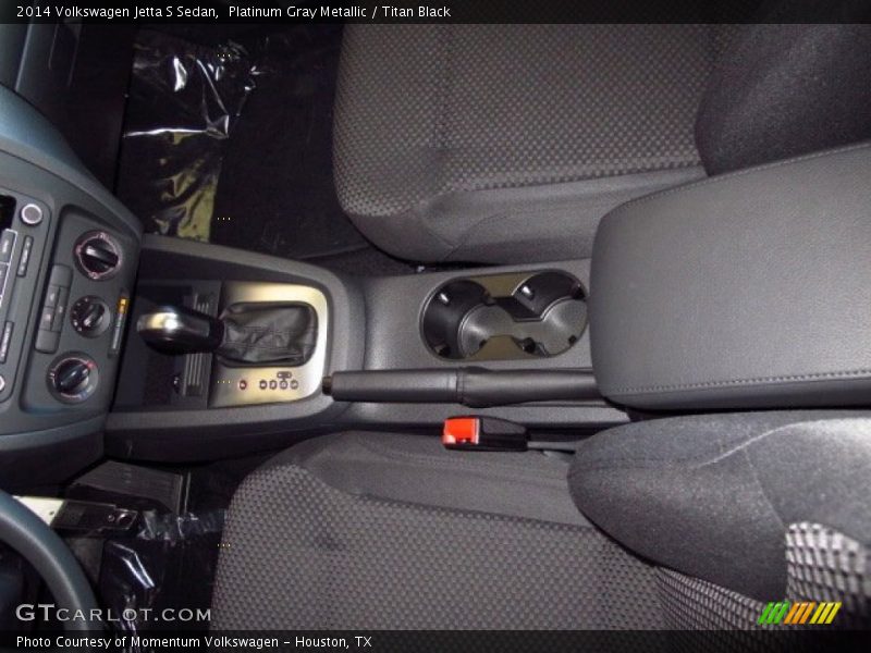 Platinum Gray Metallic / Titan Black 2014 Volkswagen Jetta S Sedan