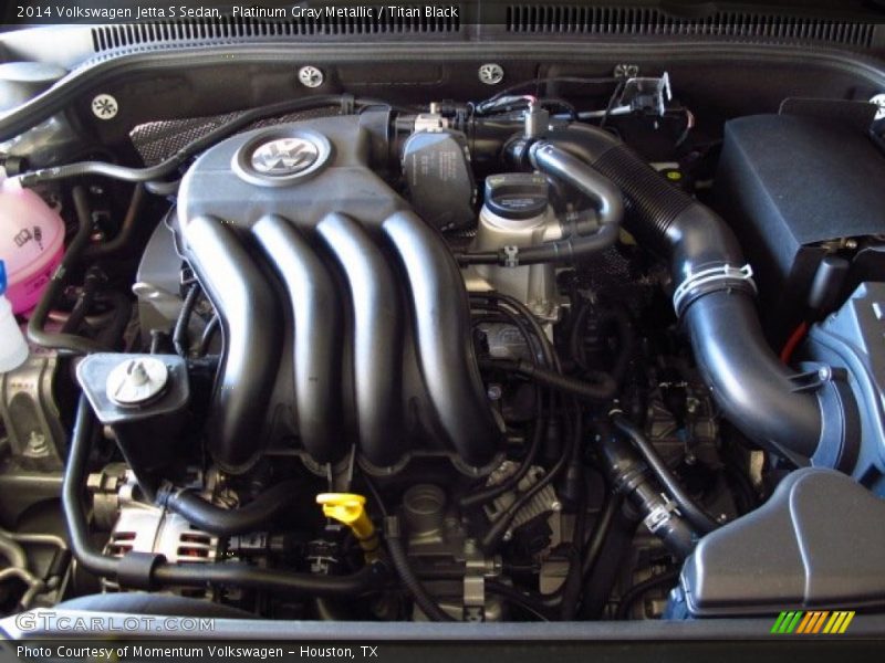 Platinum Gray Metallic / Titan Black 2014 Volkswagen Jetta S Sedan
