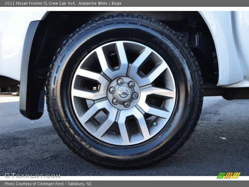 2011 Frontier SL Crew Cab 4x4 Wheel