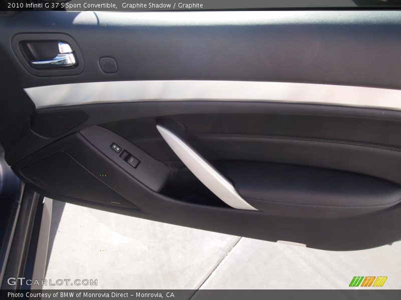 Graphite Shadow / Graphite 2010 Infiniti G 37 S Sport Convertible