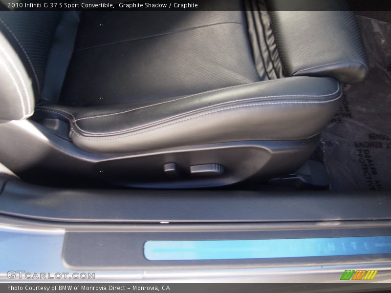 Graphite Shadow / Graphite 2010 Infiniti G 37 S Sport Convertible