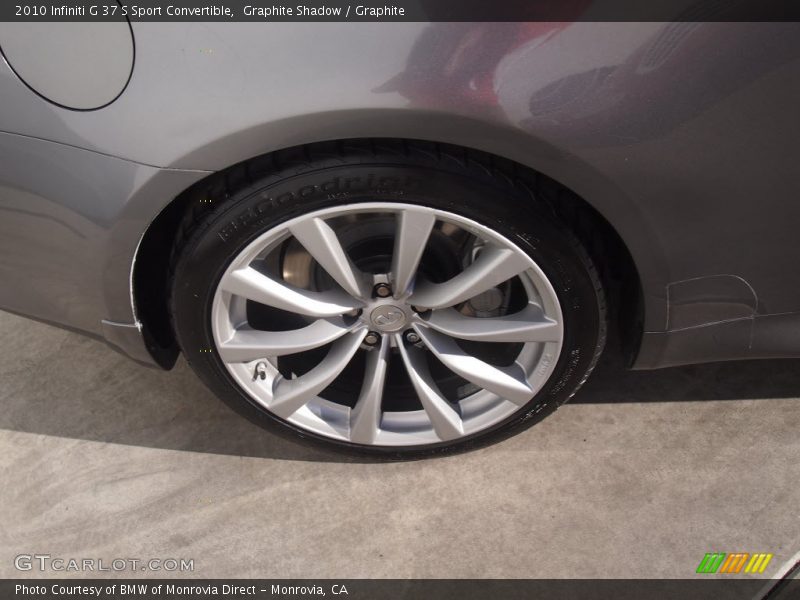 Graphite Shadow / Graphite 2010 Infiniti G 37 S Sport Convertible