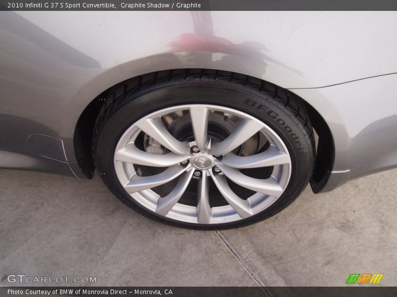 Graphite Shadow / Graphite 2010 Infiniti G 37 S Sport Convertible
