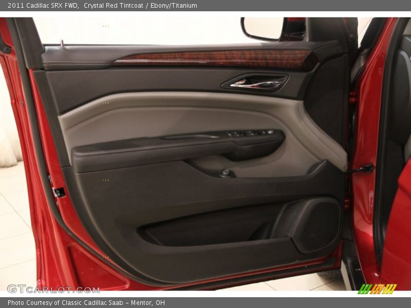Crystal Red Tintcoat / Ebony/Titanium 2011 Cadillac SRX FWD