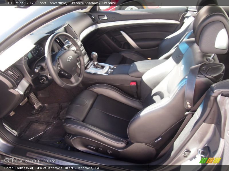 Graphite Shadow / Graphite 2010 Infiniti G 37 S Sport Convertible