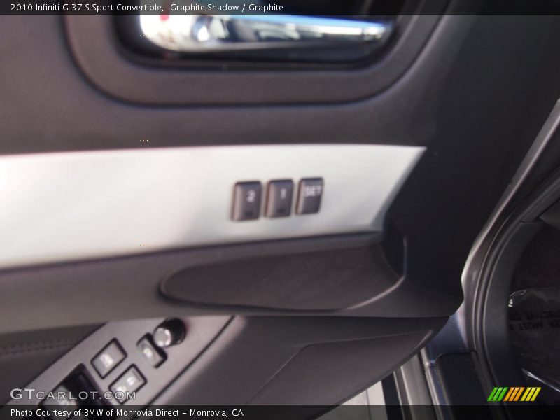 Graphite Shadow / Graphite 2010 Infiniti G 37 S Sport Convertible