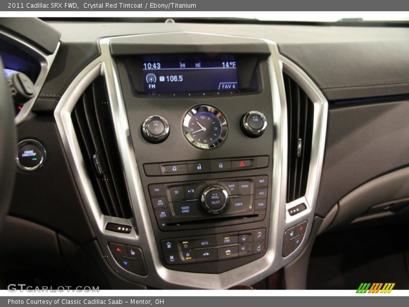 Crystal Red Tintcoat / Ebony/Titanium 2011 Cadillac SRX FWD