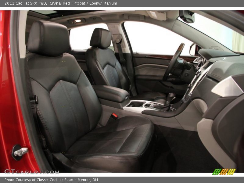 Crystal Red Tintcoat / Ebony/Titanium 2011 Cadillac SRX FWD