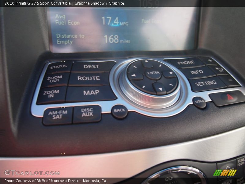 Graphite Shadow / Graphite 2010 Infiniti G 37 S Sport Convertible