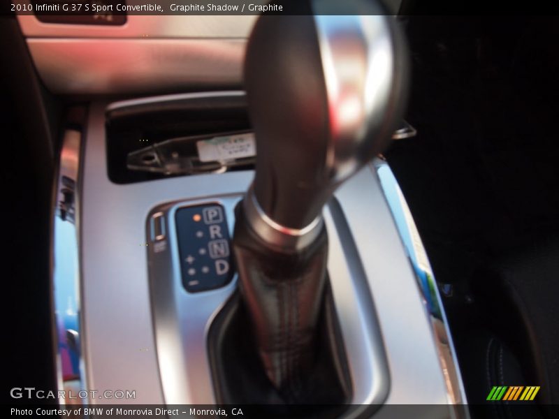 Graphite Shadow / Graphite 2010 Infiniti G 37 S Sport Convertible