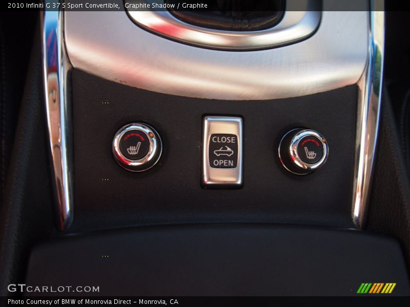 Graphite Shadow / Graphite 2010 Infiniti G 37 S Sport Convertible