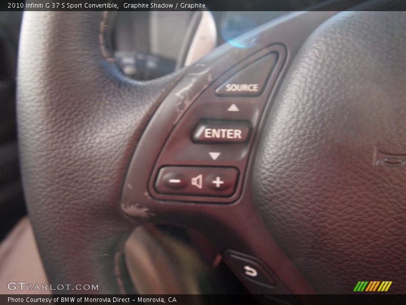 Graphite Shadow / Graphite 2010 Infiniti G 37 S Sport Convertible
