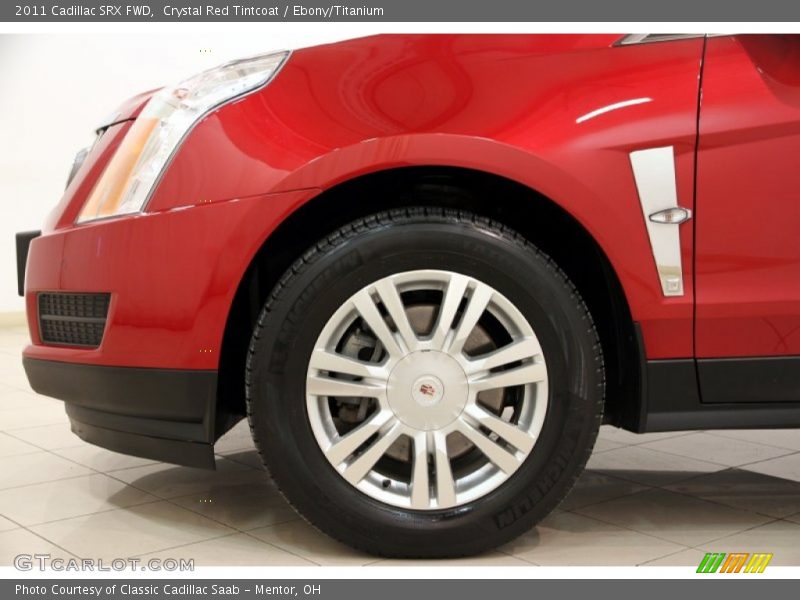 Crystal Red Tintcoat / Ebony/Titanium 2011 Cadillac SRX FWD