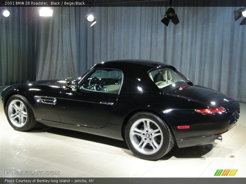 2001 BMW Z8, Black / Black/Beige, Back Left - 2001 BMW Z8 Roadster