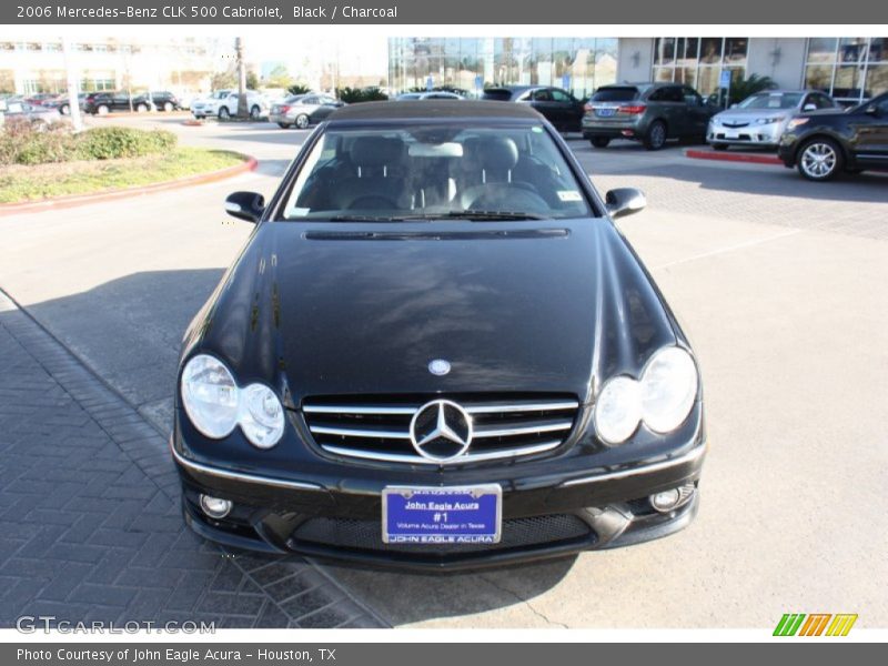 Black / Charcoal 2006 Mercedes-Benz CLK 500 Cabriolet