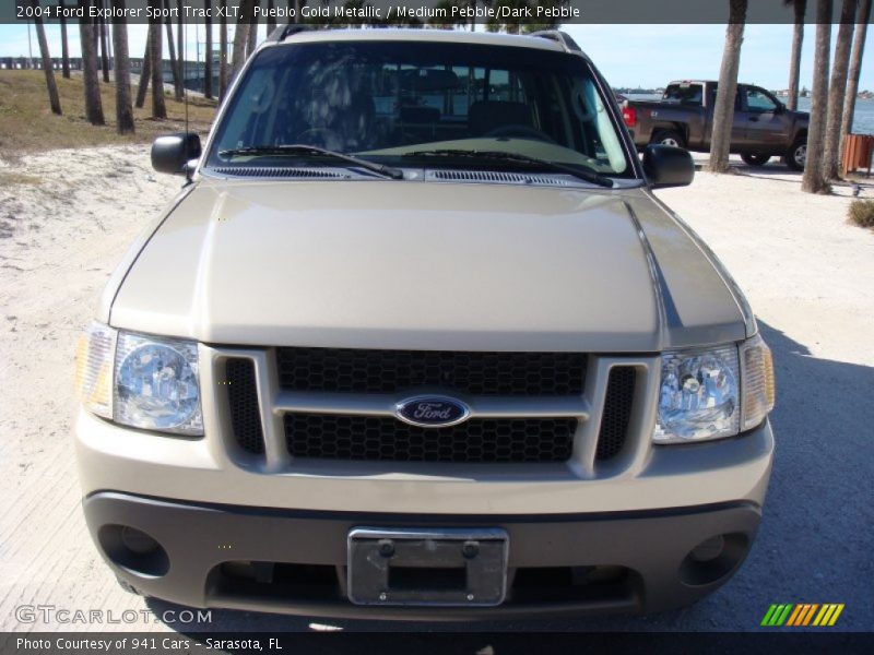Pueblo Gold Metallic / Medium Pebble/Dark Pebble 2004 Ford Explorer Sport Trac XLT