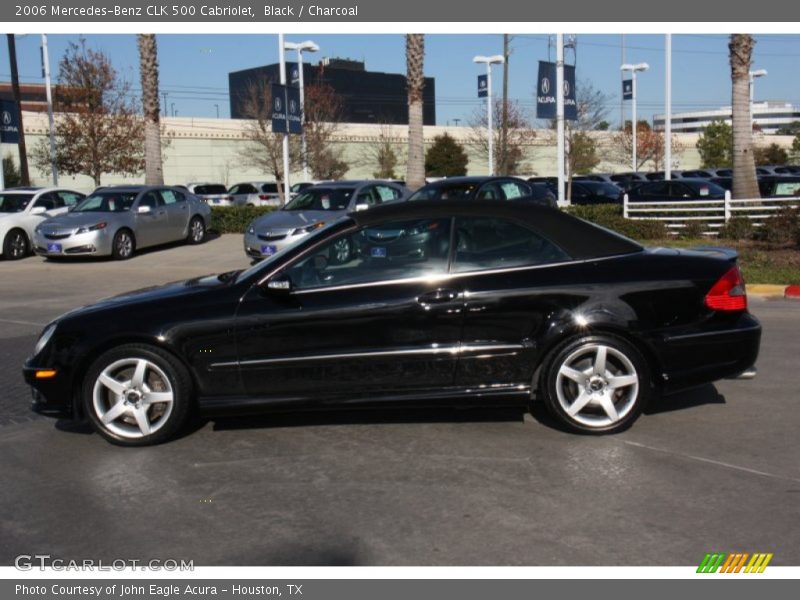 Black / Charcoal 2006 Mercedes-Benz CLK 500 Cabriolet