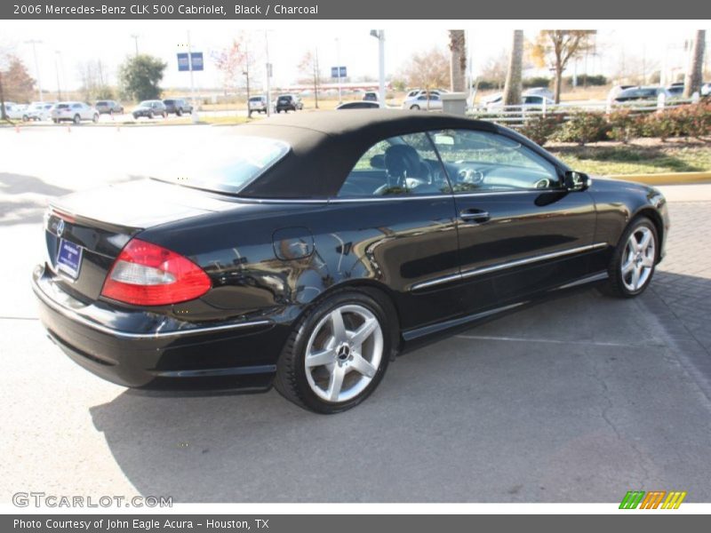 Black / Charcoal 2006 Mercedes-Benz CLK 500 Cabriolet