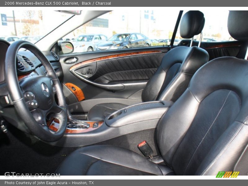 Black / Charcoal 2006 Mercedes-Benz CLK 500 Cabriolet