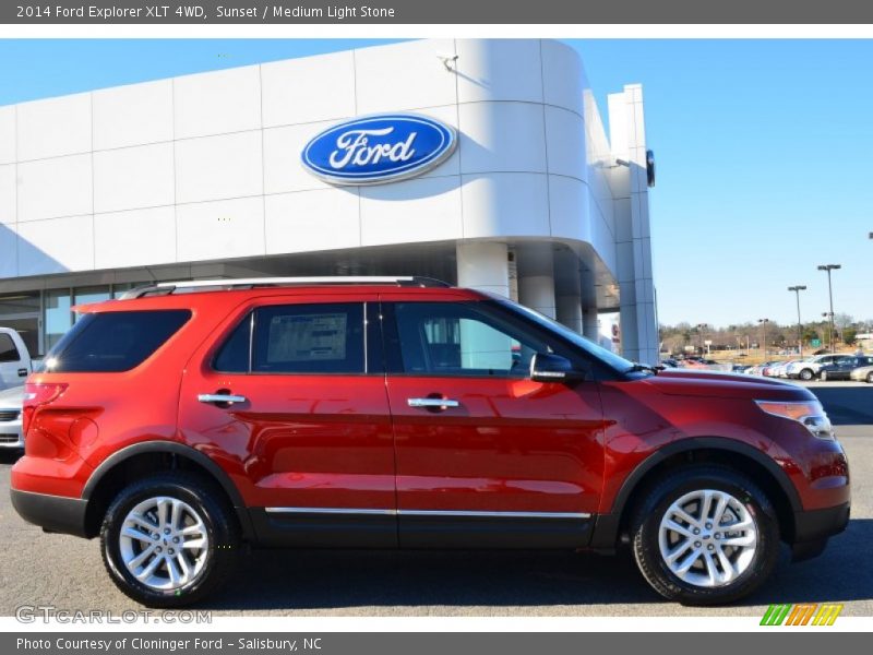  2014 Explorer XLT 4WD Sunset