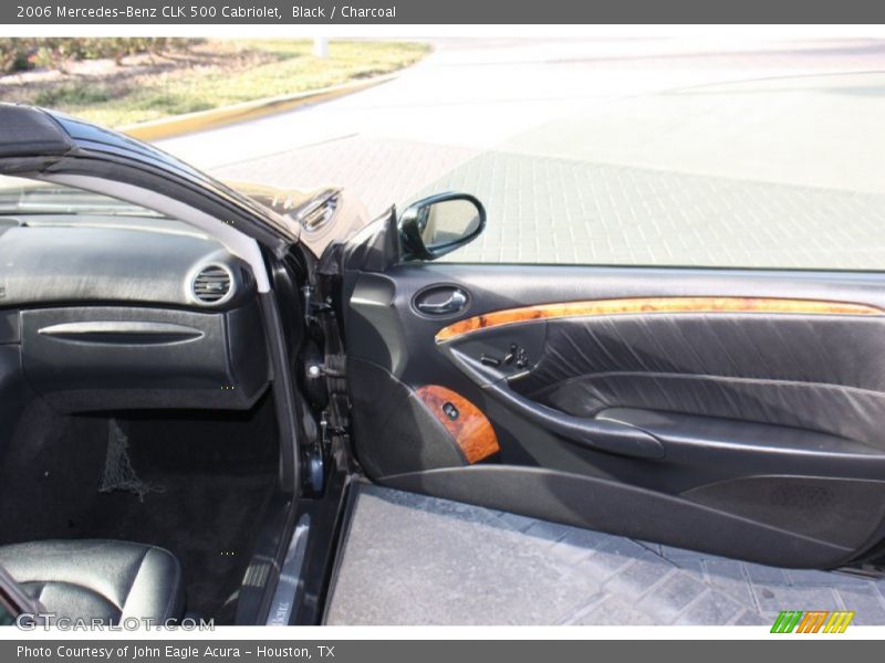 Black / Charcoal 2006 Mercedes-Benz CLK 500 Cabriolet
