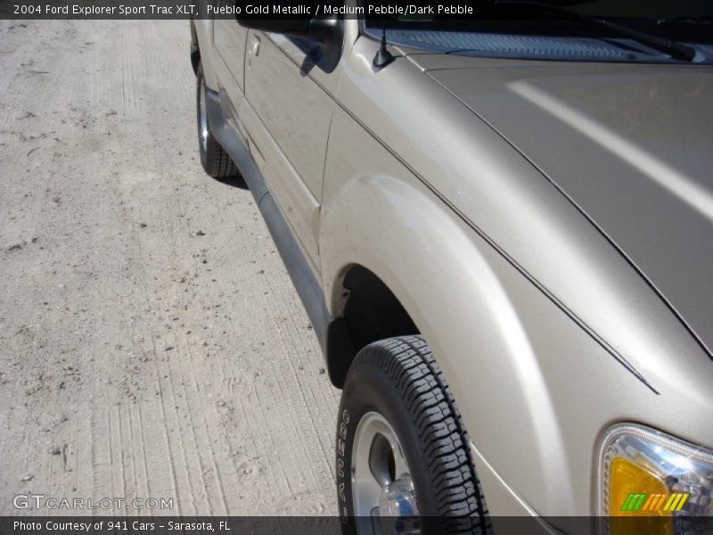 Pueblo Gold Metallic / Medium Pebble/Dark Pebble 2004 Ford Explorer Sport Trac XLT
