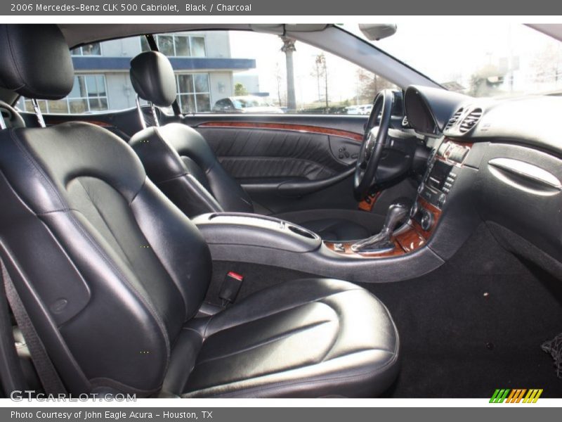 Black / Charcoal 2006 Mercedes-Benz CLK 500 Cabriolet