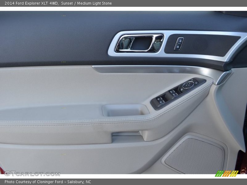 Sunset / Medium Light Stone 2014 Ford Explorer XLT 4WD