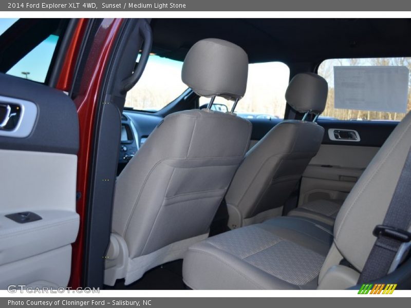 Sunset / Medium Light Stone 2014 Ford Explorer XLT 4WD