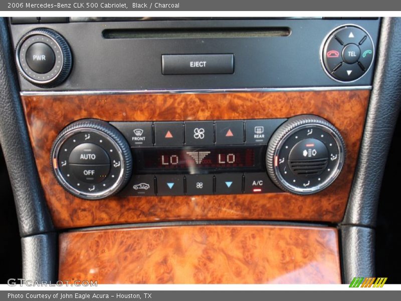 Black / Charcoal 2006 Mercedes-Benz CLK 500 Cabriolet