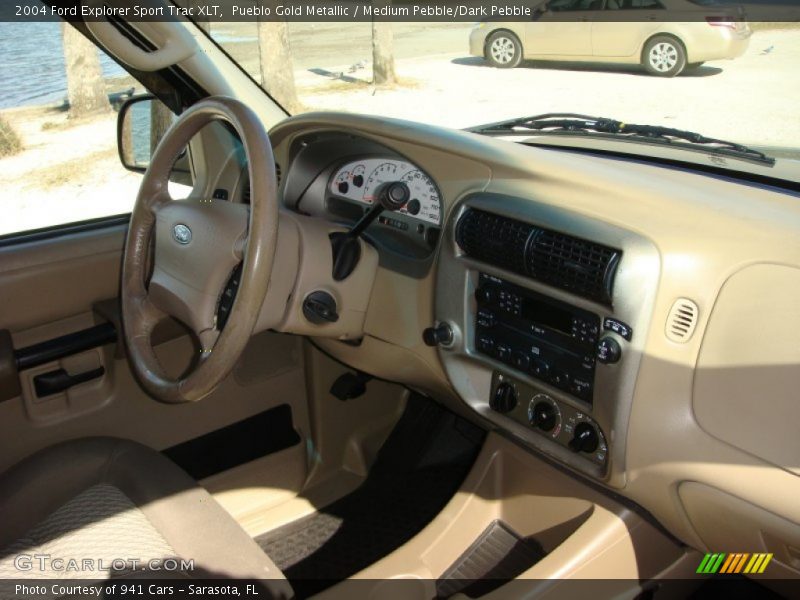 Pueblo Gold Metallic / Medium Pebble/Dark Pebble 2004 Ford Explorer Sport Trac XLT