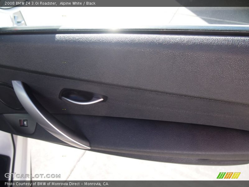 Alpine White / Black 2008 BMW Z4 3.0i Roadster