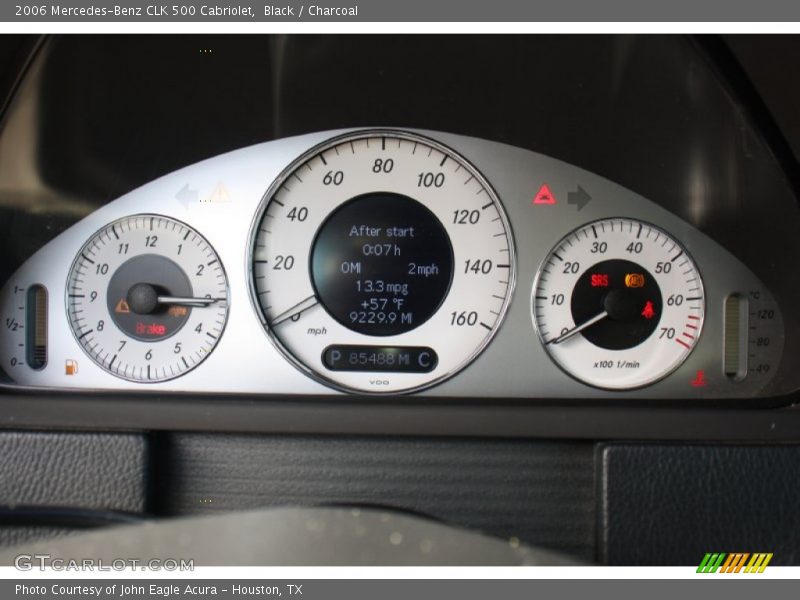 Black / Charcoal 2006 Mercedes-Benz CLK 500 Cabriolet
