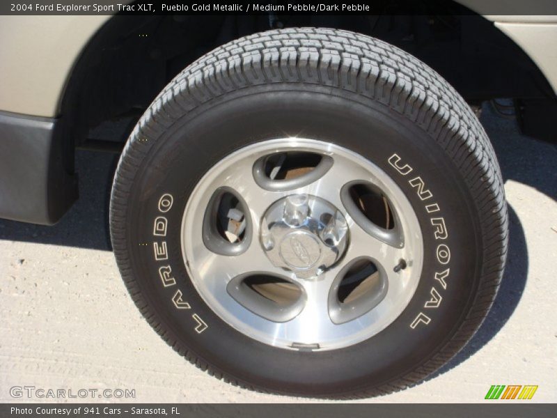 Pueblo Gold Metallic / Medium Pebble/Dark Pebble 2004 Ford Explorer Sport Trac XLT
