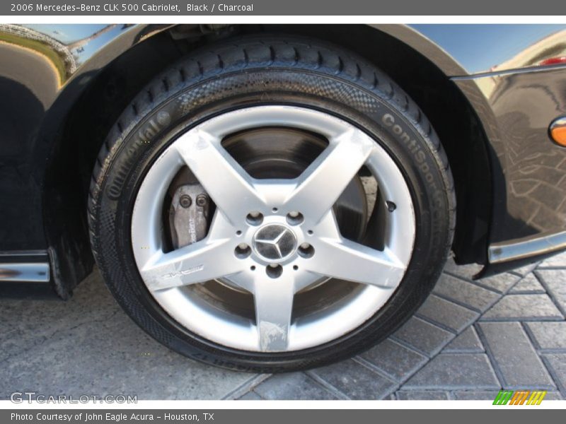 Black / Charcoal 2006 Mercedes-Benz CLK 500 Cabriolet