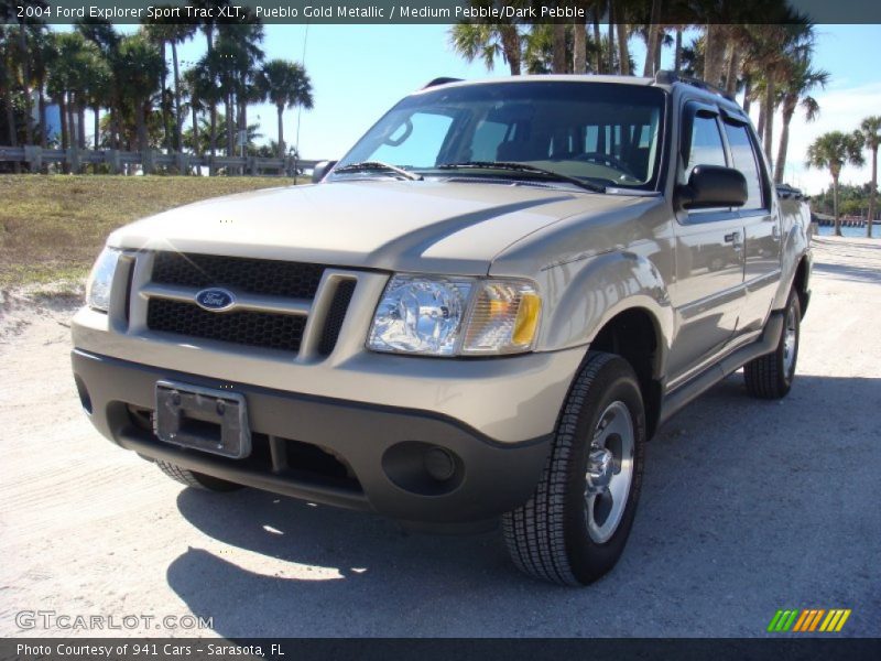 Pueblo Gold Metallic / Medium Pebble/Dark Pebble 2004 Ford Explorer Sport Trac XLT