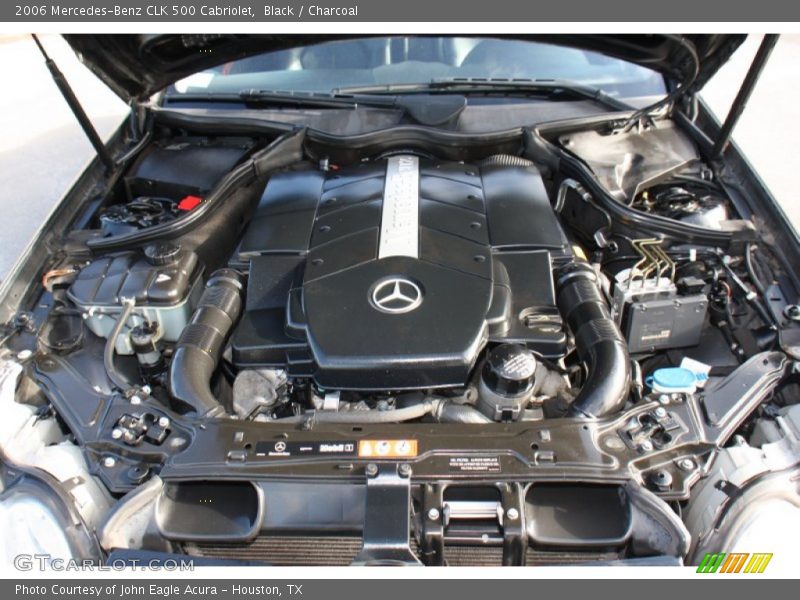 Black / Charcoal 2006 Mercedes-Benz CLK 500 Cabriolet