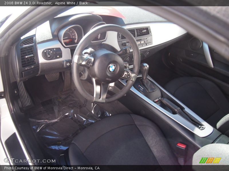 Alpine White / Black 2008 BMW Z4 3.0i Roadster