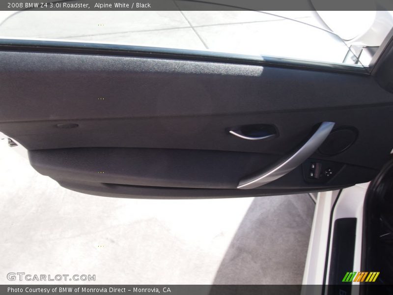 Alpine White / Black 2008 BMW Z4 3.0i Roadster