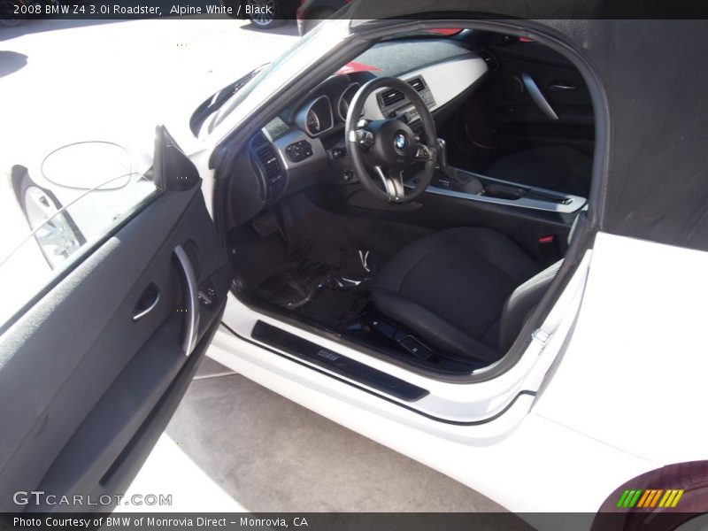 Alpine White / Black 2008 BMW Z4 3.0i Roadster